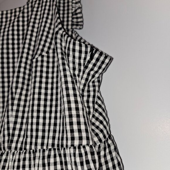 Shrimps Luna Bib Dress Gingham - Picture 6 of 9